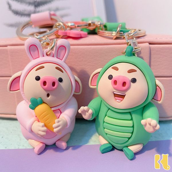 2021 fashion keychain creative genuine pig little fart key ring chain fashion cute bag pendant couple doll gift, Silver
2021 fashion keychain creative genuine pig little fart key ring chain fashion cute bag pendant couple doll gift, Silver