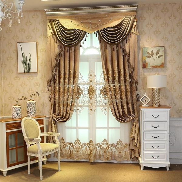 curtain & drapes american villa velvet embroidered living room curtains high-quality classic multi-color bedroom are d
curtain & drapes american villa velvet embroidered living room curtains high-quality classic multi-color bedroom are d