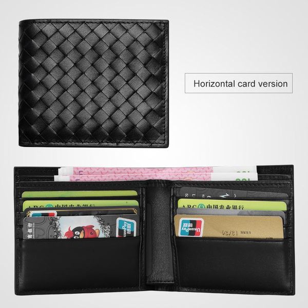 wallets brand wallet 100% genuine leather lambskin short fashion woven luxury spot, Red;black
wallets brand wallet 100% genuine leather lambskin short fashion woven luxury spot, Red;black