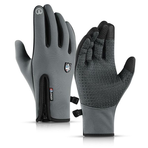 cycling gloves bike winter mtb full finger motorcycle waterproof sensitive 3-finger touch screen gym mitten sport accessor, Black
cycling gloves bike winter mtb full finger motorcycle waterproof sensitive 3-finger touch screen gym mitten sport accessor, Black