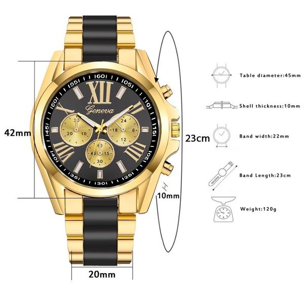 wristwatches mens casual quartz stainless steel band diamonds business watch fashion rose gold men romantic luxury bracelet, Slivery;brown
wristwatches mens casual quartz stainless steel band diamonds business watch fashion rose gold men romantic luxury bracelet, Slivery;brown