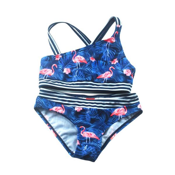 little girls 2pcs bikini set flamingo patterns sling crop , low cut triangle printed panty 2021 est summer swimwear one-pieces, Black
little girls 2pcs bikini set flamingo patterns sling crop , low cut triangle printed panty 2021 est summer swimwear one-pieces, Black