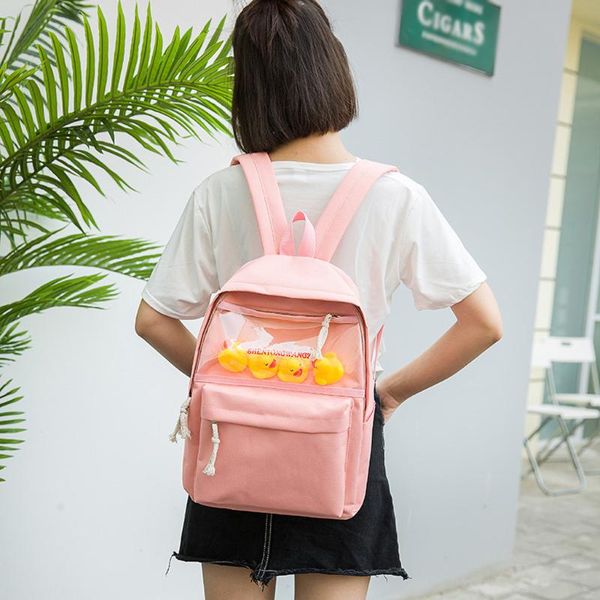 outdoor bags fashion women's solid color canvas shoulder bag messenger for teenage multi-function large bagpack
outdoor bags fashion women's solid color canvas shoulder bag messenger for teenage multi-function large bagpack