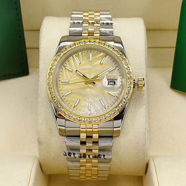 36mm women's diamond watch ladies mechanical watches womens stainless steel folding buckle sport waterproof wristwatch fashion star of, Slivery;brown
36mm women's diamond watch ladies mechanical watches womens stainless steel folding buckle sport waterproof wristwatch fashion star of, Slivery;brown