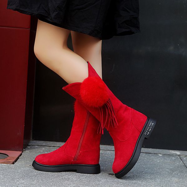 winter kids boots girls shoes fashion tassel children girls velve long boots solid color keep warm girls princess shoes stq041, Black;red
winter kids boots girls shoes fashion tassel children girls velve long boots solid color keep warm girls princess shoes stq041, Black;red