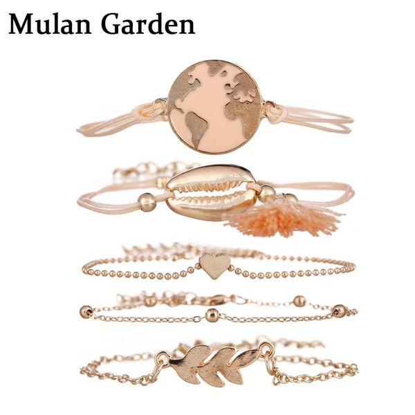 charm bracelets m&g trendy boho ethnic bracelet for women map gold beads shell heart multilayer tassel bangles set jewelry, Golden;silver
charm bracelets m&g trendy boho ethnic bracelet for women map gold beads shell heart multilayer tassel bangles set jewelry, Golden;silver