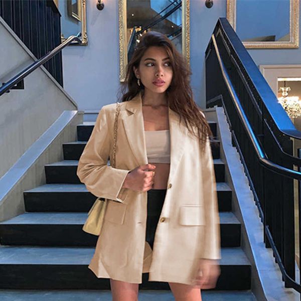 fashion suits blazers temperament commuting beige casual coat women's in spring 2021, White;black
fashion suits blazers temperament commuting beige casual coat women's in spring 2021, White;black