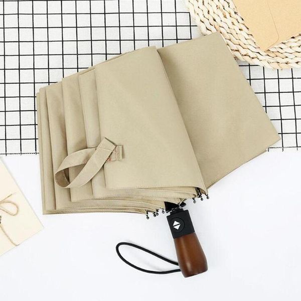 umbrellas idealhouse 10 framework windproof 3 folding full automatic business umbrella with wood handle
umbrellas idealhouse 10 framework windproof 3 folding full automatic business umbrella with wood handle