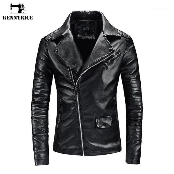 men's fur & faux kenntrice autumn leather jacket fashion pu coat male black motorcycle slim fit youth bomber
men's fur & faux kenntrice autumn leather jacket fashion pu coat male black motorcycle slim fit youth bomber