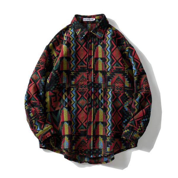 men's jackets hip hop streetwear fashion jacket men shirt long sleeve pattern print cardigan plus size vintage shirts mens clothing, Black;brown
men's jackets hip hop streetwear fashion jacket men shirt long sleeve pattern print cardigan plus size vintage shirts mens clothing, Black;brown
