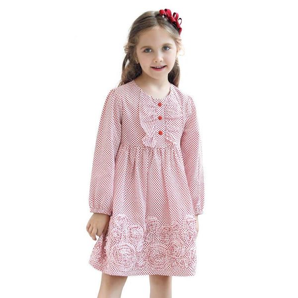 girl's dresses rustic look girls long sleeve 3d flower cotton dress autumn vintage wave point loose size for age 2-8 kids, Red;yellow
girl's dresses rustic look girls long sleeve 3d flower cotton dress autumn vintage wave point loose size for age 2-8 kids, Red;yellow