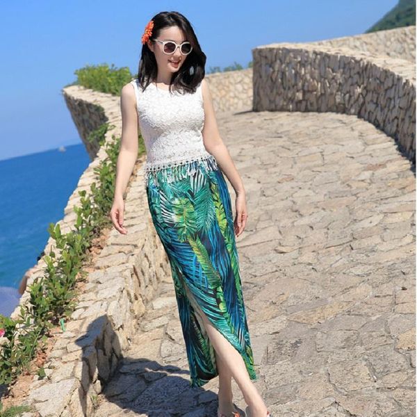 skirts korean summer floral print split straight long women casual beach ankle length natural waist 2021 female, Black
skirts korean summer floral print split straight long women casual beach ankle length natural waist 2021 female, Black