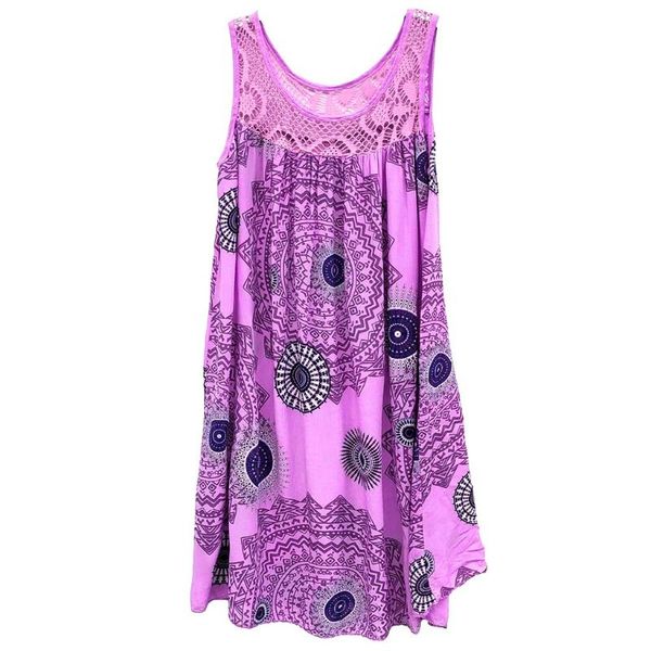 casual dresses 2021 women's fashion lace stitching print sleeveless dress sundress holiday beach floral female #g955, Black;gray
casual dresses 2021 women's fashion lace stitching print sleeveless dress sundress holiday beach floral female #g955, Black;gray