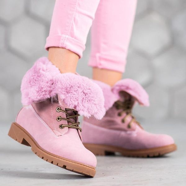 boots women winter pink platform ankle lace squared heel leather short combat girl warm shoes woman botines invierno, Black
boots women winter pink platform ankle lace squared heel leather short combat girl warm shoes woman botines invierno, Black