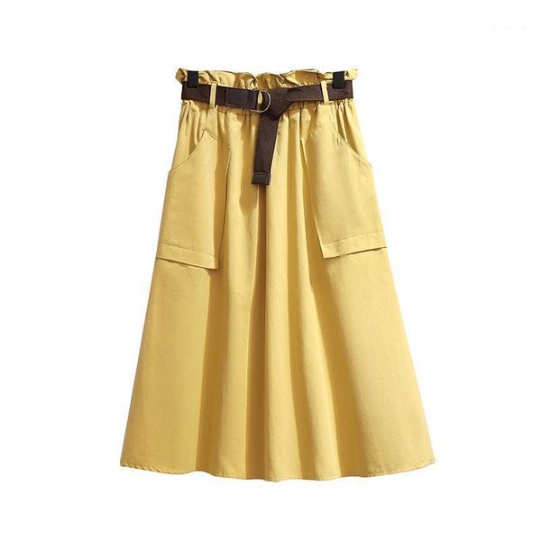 skirts midi knee length summer woman with belt 2021 fashion korean style ladies high waist a-line school skirt mujer faldas, Black
skirts midi knee length summer woman with belt 2021 fashion korean style ladies high waist a-line school skirt mujer faldas, Black