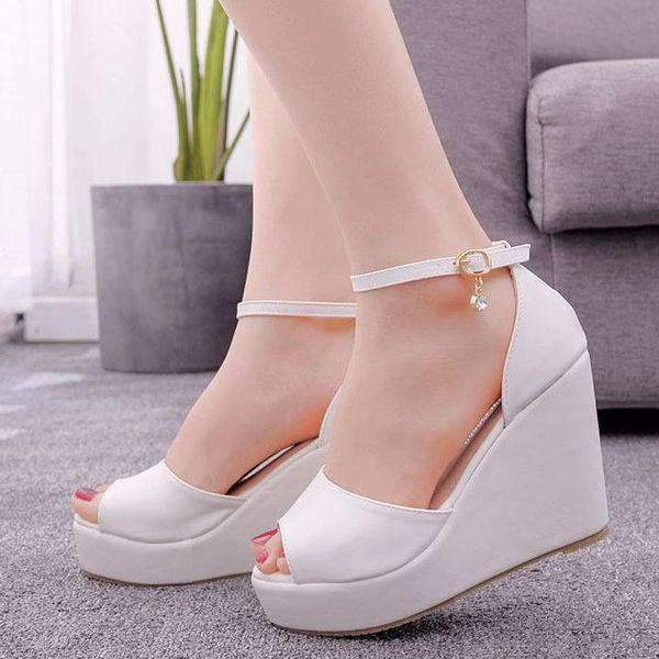 summer women wedges sandals ankle strap open toe platform espadrilles shoes casual fashion wedding, Black
summer women wedges sandals ankle strap open toe platform espadrilles shoes casual fashion wedding, Black