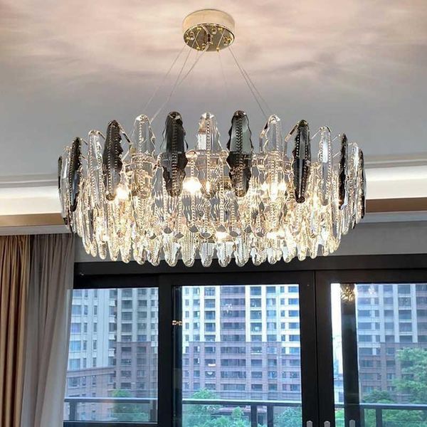 chandeliers zuuuvny led postmodern grey&clear leaves crystal iron round chandelier hanging light lustre suspension luminaire dinning room
chandeliers zuuuvny led postmodern grey&clear leaves crystal iron round chandelier hanging light lustre suspension luminaire dinning room