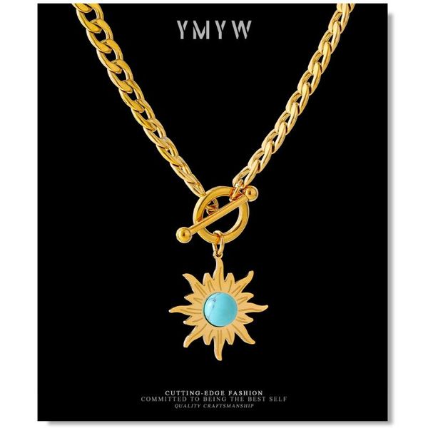pendant necklaces ymyw statement golden sun flower chain necklace 2021 for women 316 stainless steel metal collar 18 k jewelry, Silver
pendant necklaces ymyw statement golden sun flower chain necklace 2021 for women 316 stainless steel metal collar 18 k jewelry, Silver