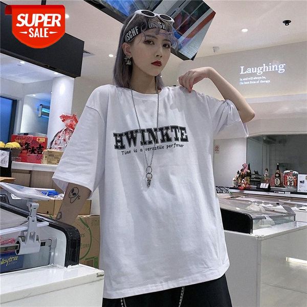 short-sleeved female new korean version of the hong kong style white net red shirt student loose half-sleeved t-shirt trend #bf8z
short-sleeved female new korean version of the hong kong style white net red shirt student loose half-sleeved t-shirt trend #bf8z