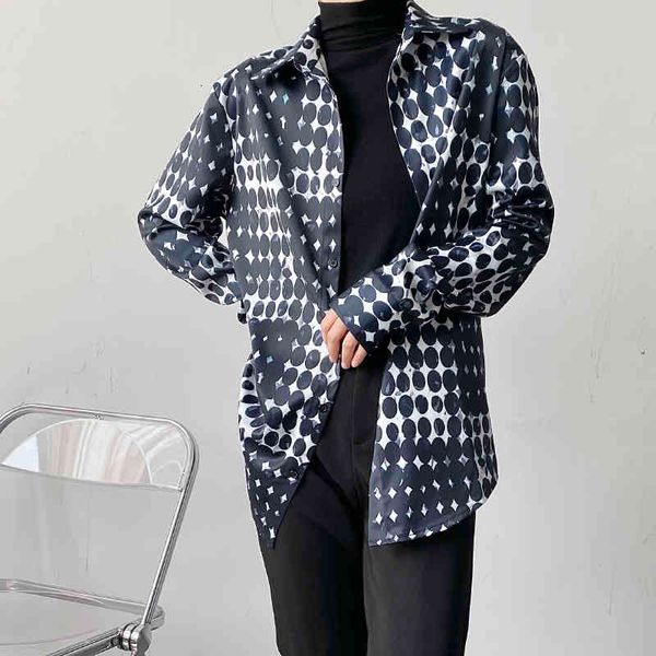 men's casual shirts print long sleeve korean style fashion streetwear male dress shirt cardigan man gnfb, White;black
men's casual shirts print long sleeve korean style fashion streetwear male dress shirt cardigan man gnfb, White;black