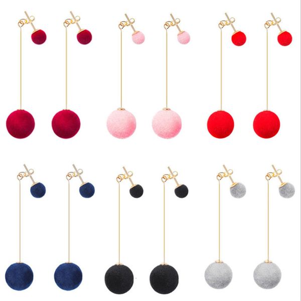 studs earrings korean autumn and winter geometric beads dual purpose multi color hair ball for women, Golden;silver
studs earrings korean autumn and winter geometric beads dual purpose multi color hair ball for women, Golden;silver