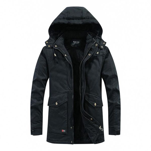 men's jackets jacket hooded winter style plus velvet windproof large fur collar mid-length cotton water parka coat for men, Black;brown
men's jackets jacket hooded winter style plus velvet windproof large fur collar mid-length cotton water parka coat for men, Black;brown