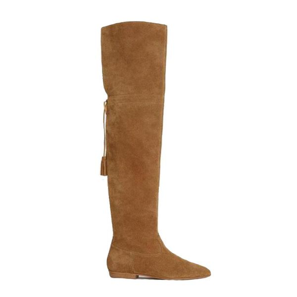 boots long winter women over the knee brown suede leather flats thigh boot casual flat with shoes woman botas, Black
boots long winter women over the knee brown suede leather flats thigh boot casual flat with shoes woman botas, Black