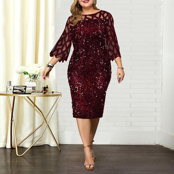 casual dresses party dress women's summer for 2021 elegant sequin mesh women wine red ladies wedding evening club outfits, Black;gray
casual dresses party dress women's summer for 2021 elegant sequin mesh women wine red ladies wedding evening club outfits, Black;gray