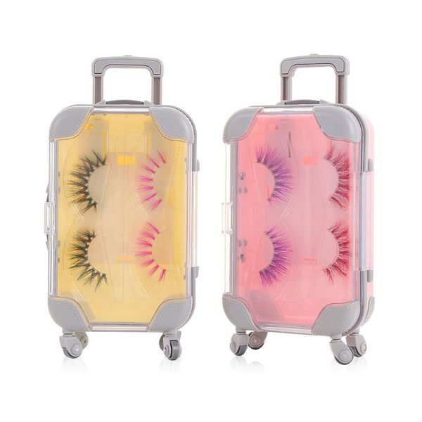 false eyelashes design multicolor plastic mink lash tray luxury lashes luggage eyelash package box suitcase
false eyelashes design multicolor plastic mink lash tray luxury lashes luggage eyelash package box suitcase