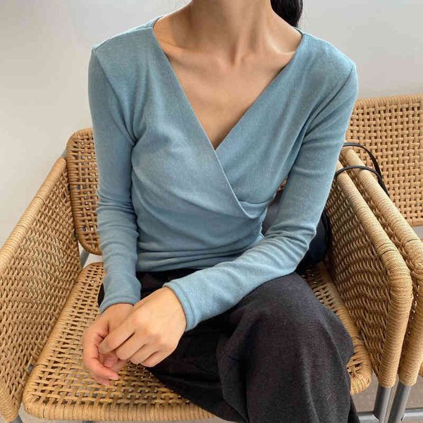 sweaters v-neck criss-cross knit solid elegant stylish pullovers loose chic casual all match sweaters, White;black
sweaters v-neck criss-cross knit solid elegant stylish pullovers loose chic casual all match sweaters, White;black