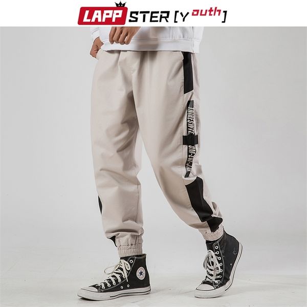 lappster men streetwear hip hop cargo pants side striped fashions sweatpants overalls male black casual jogger 5xl 210420
lappster men streetwear hip hop cargo pants side striped fashions sweatpants overalls male black casual jogger 5xl 210420
