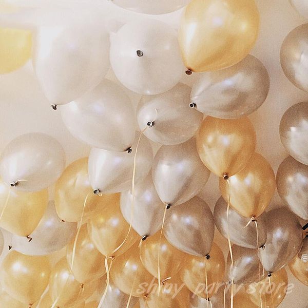 party decoration 10/12inch gold silver helium balloon pearl latex balloons valentine's day wedding birthday baby shower supplies
party decoration 10/12inch gold silver helium balloon pearl latex balloons valentine's day wedding birthday baby shower supplies