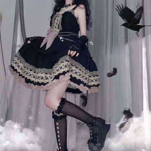 vintage clothes halloween evening party dresses black sleeveless girls kids children princess dress jsk gothic lolita dress, Black;gray
vintage clothes halloween evening party dresses black sleeveless girls kids children princess dress jsk gothic lolita dress, Black;gray