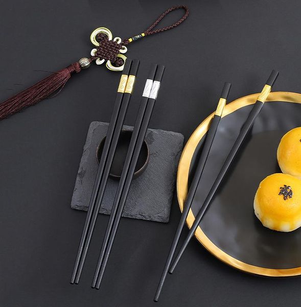 el household japanese and korean alloy chopsticks set 5 pairs manufacturer's creative tableware
el household japanese and korean alloy chopsticks set 5 pairs manufacturer's creative tableware