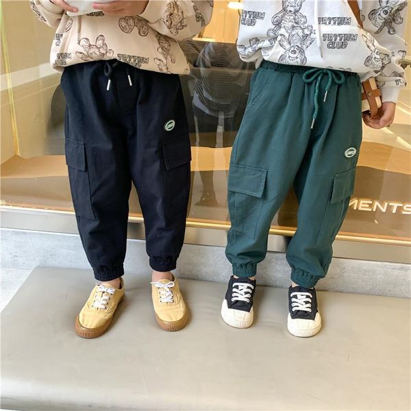 trousers koodykids autunm kids boys girls solid green black pants side pocket cargo cotton casual ankle-tied, Blue
trousers koodykids autunm kids boys girls solid green black pants side pocket cargo cotton casual ankle-tied, Blue