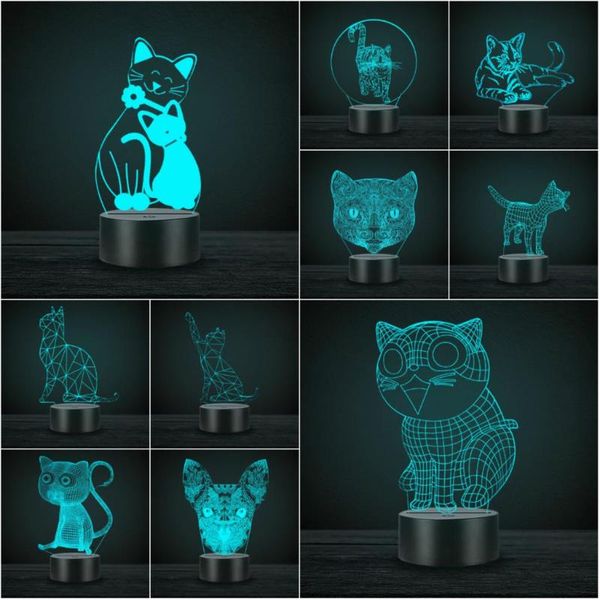 night lights cute kawaii cat 3d lamp animal light led usb mood gadgets multicolor luminaria desk table lampara for kids children's gift
night lights cute kawaii cat 3d lamp animal light led usb mood gadgets multicolor luminaria desk table lampara for kids children's gift