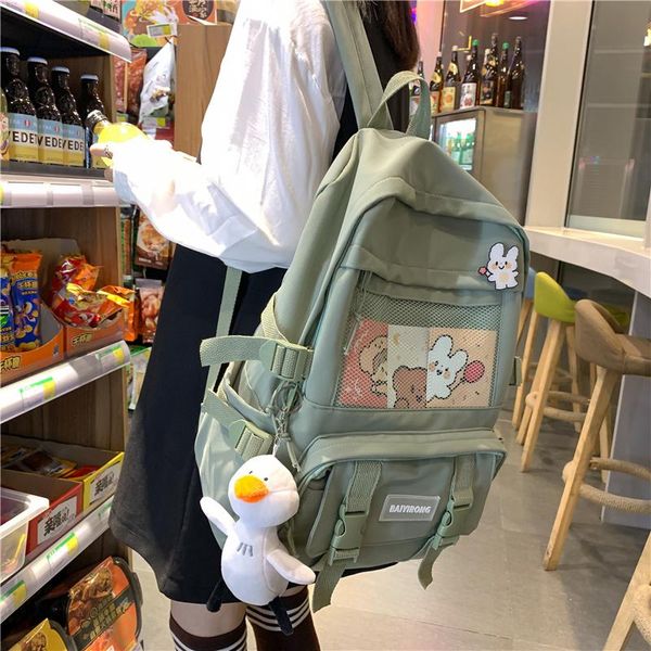 ladies waterproof backpack harajuku large-capacity women backpacks for school teenagers girls kawaii bag bookbag female
ladies waterproof backpack harajuku large-capacity women backpacks for school teenagers girls kawaii bag bookbag female