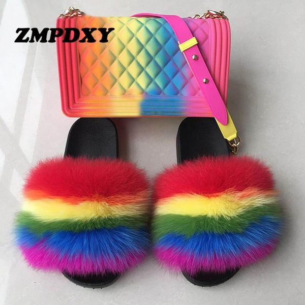 slippers women fluffy soft fur slides jelly rainbow crossbody bags ladies plush furry sandals with matching purse set, Black
slippers women fluffy soft fur slides jelly rainbow crossbody bags ladies plush furry sandals with matching purse set, Black