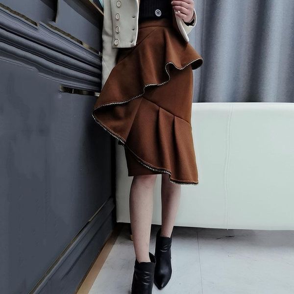 seebeautiful ruffles stitching thick half-body skirt high waist spring fashion 2021 women m656 skirts, Black
seebeautiful ruffles stitching thick half-body skirt high waist spring fashion 2021 women m656 skirts, Black