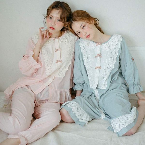 Womens Lolita Princess Lace Pajama Sets Cotton Tops+Pants.Vintage Ladies Girls Girlfriends Pyjamas set.Sleepwear Loungewear, Dress
Womens Lolita Princess Lace Pajama Sets Cotton Tops+Pants.Vintage Ladies Girls Girlfriends Pyjamas set.Sleepwear Loungewear, Dress