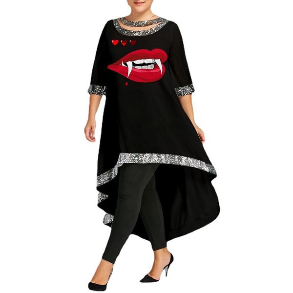 women's dresses large loose skirt stitching irregular bright silk hem, Black;gray
women's dresses large loose skirt stitching irregular bright silk hem, Black;gray