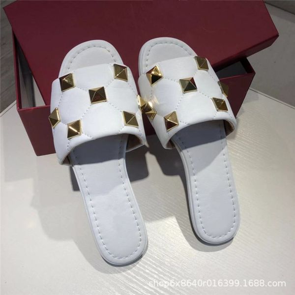 2021 spring and summer net red flat bottom v rivet square head sandals for women ysj, Black
2021 spring and summer net red flat bottom v rivet square head sandals for women ysj, Black