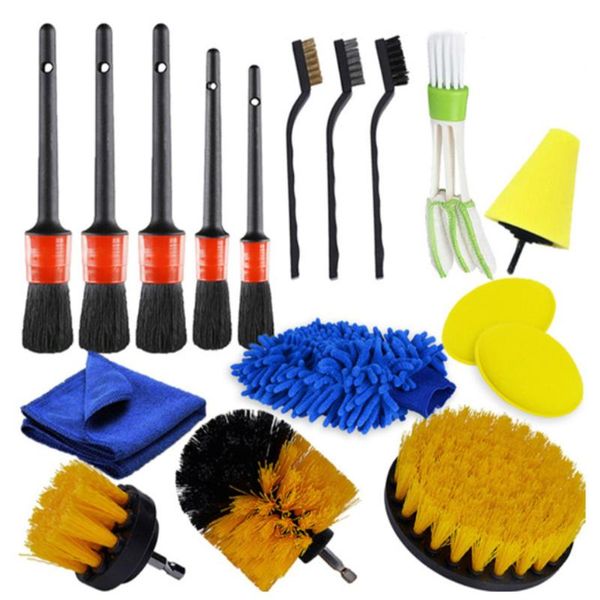 car sponge 17pcs/set beauty wash detail brush bsorbent cleaning cloth electric drill double-sided microfiber gloves
car sponge 17pcs/set beauty wash detail brush bsorbent cleaning cloth electric drill double-sided microfiber gloves