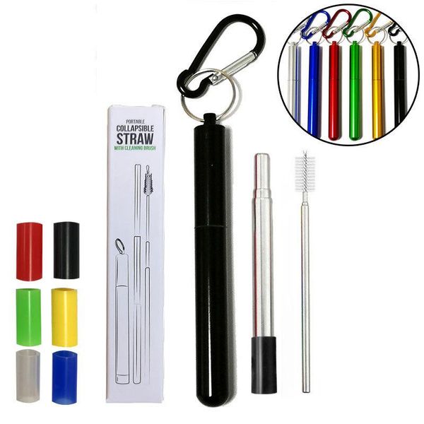 drinking straws reusable cleaning brush metal straw party tool portable stainless steel with travel case
drinking straws reusable cleaning brush metal straw party tool portable stainless steel with travel case