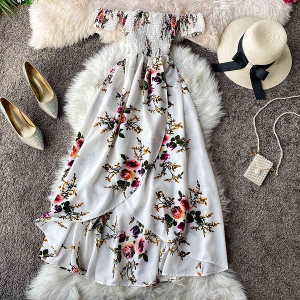 dresses glauke short sleeve print floral long dress off shoulder women boho beach summer dresses ladies strapless, Black;gray
dresses glauke short sleeve print floral long dress off shoulder women boho beach summer dresses ladies strapless, Black;gray