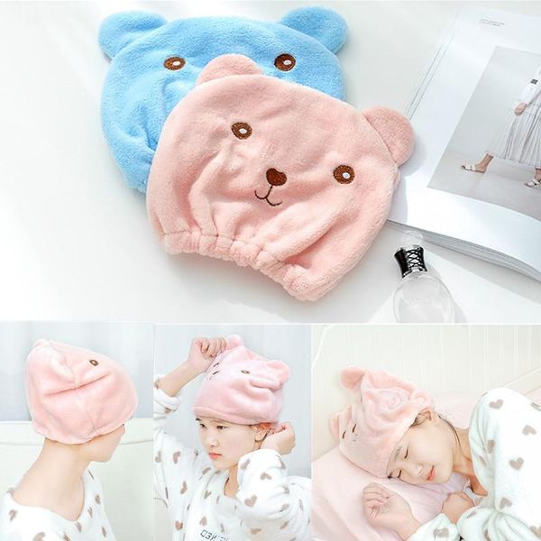 shower caps 1pc cap cute cartoon bear microfiber hair turban quickly dry hat wrapped towel bathing bathroom
shower caps 1pc cap cute cartoon bear microfiber hair turban quickly dry hat wrapped towel bathing bathroom
