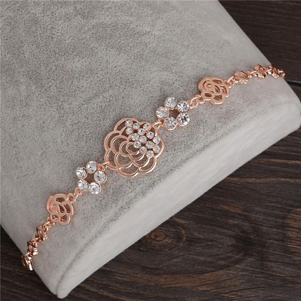 fashion bracelets 18 flowers pendants with rhinestone bracelet jewelry for women bangle, Black
fashion bracelets 18 flowers pendants with rhinestone bracelet jewelry for women bangle, Black