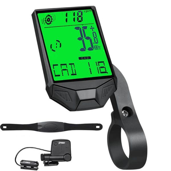 bike computers wireless bicycle odometer multifunctional , heart rate computer, cadence cycle nightlight, waterproof
bike computers wireless bicycle odometer multifunctional , heart rate computer, cadence cycle nightlight, waterproof