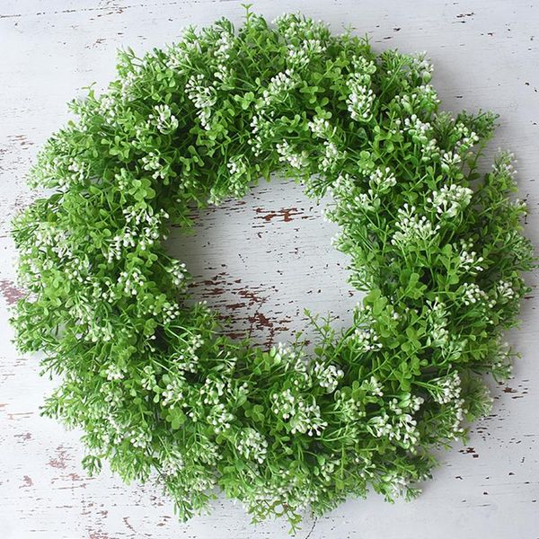 decorative flowers & wreaths simulation babysbreath wreath artificial round garland hanging pendant wedding home decoration po prop
decorative flowers & wreaths simulation babysbreath wreath artificial round garland hanging pendant wedding home decoration po prop