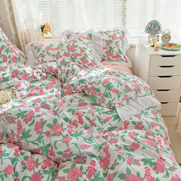 bedding sets korean lace set fresh girl heart garden floral duvet cover pillowcase solid color bed sheet 4pcs cute household
bedding sets korean lace set fresh girl heart garden floral duvet cover pillowcase solid color bed sheet 4pcs cute household